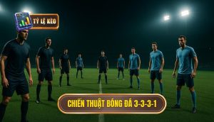 Chiến thuật bóng đá 3-3-3-1