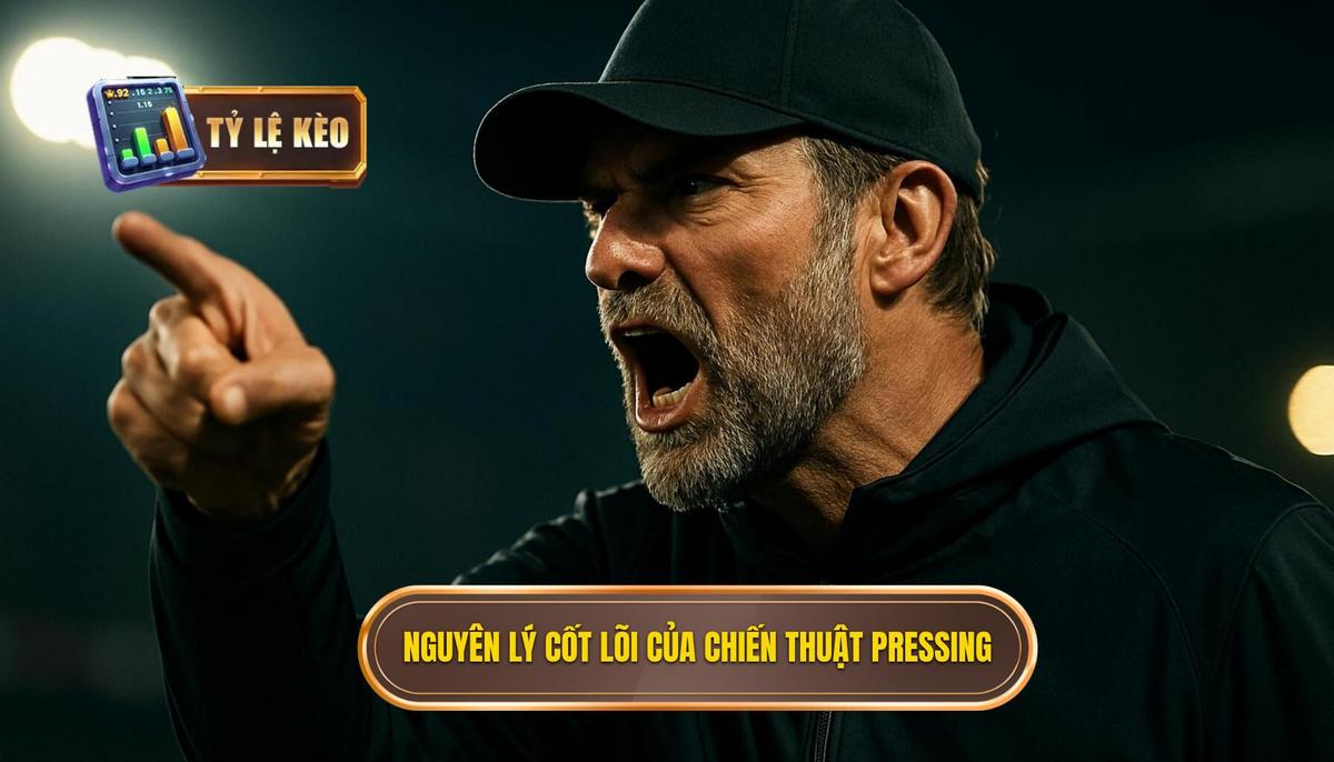 Giải Mã Chiến thuật Pressing Tầm Cao: Nghệ Thuật Kiểm Soát Không Gian 1 Nguyên Lý Cốt Lõi Của Chiến thuật Pressing Tầm Cao (High Press)