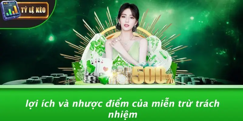 Miễn trừ trách nhiệm 3 Miễn trừ trách nhiệm