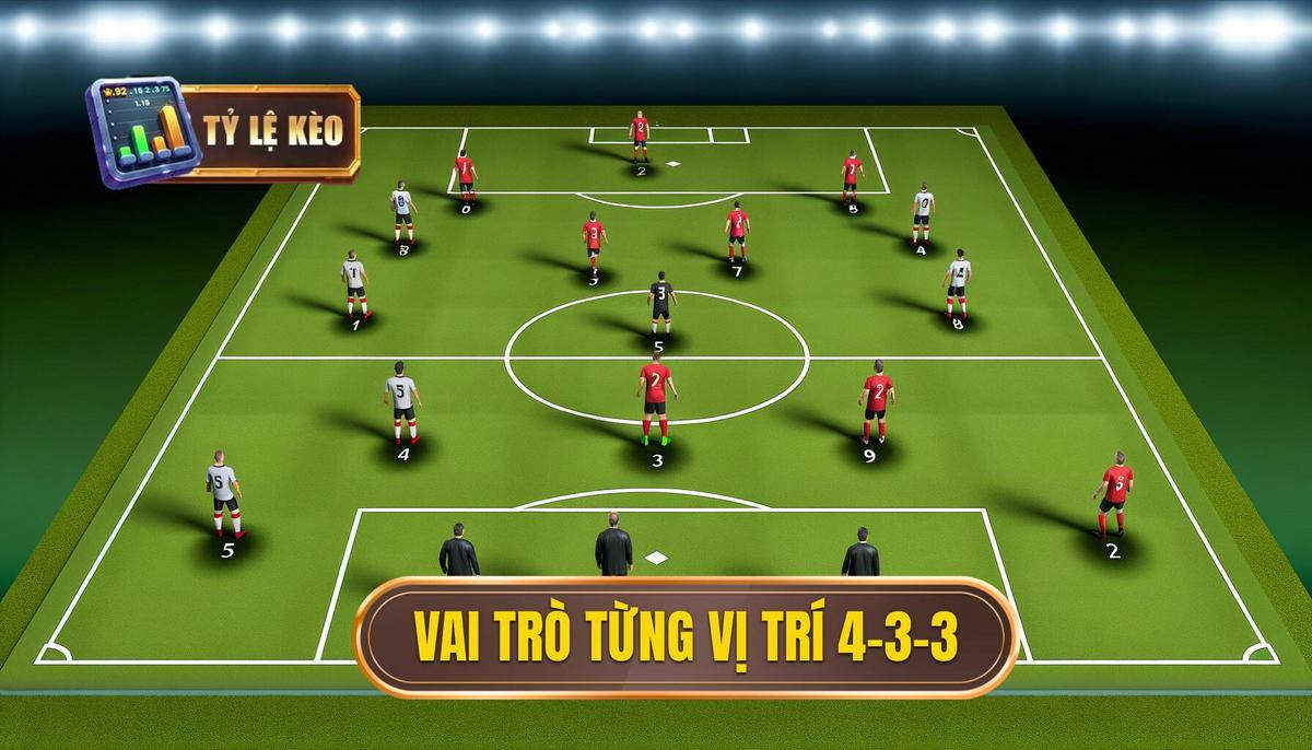 Chiến thuật Bóng Đá 4-3-3 Hiệu Quả: Bí Quyết Vận Hành Và Phân Tích Chuyên Sâu 2 2. Phân Tích Chi Tiết Vai Trò Từng Vị Trí Trong 4-3-3
