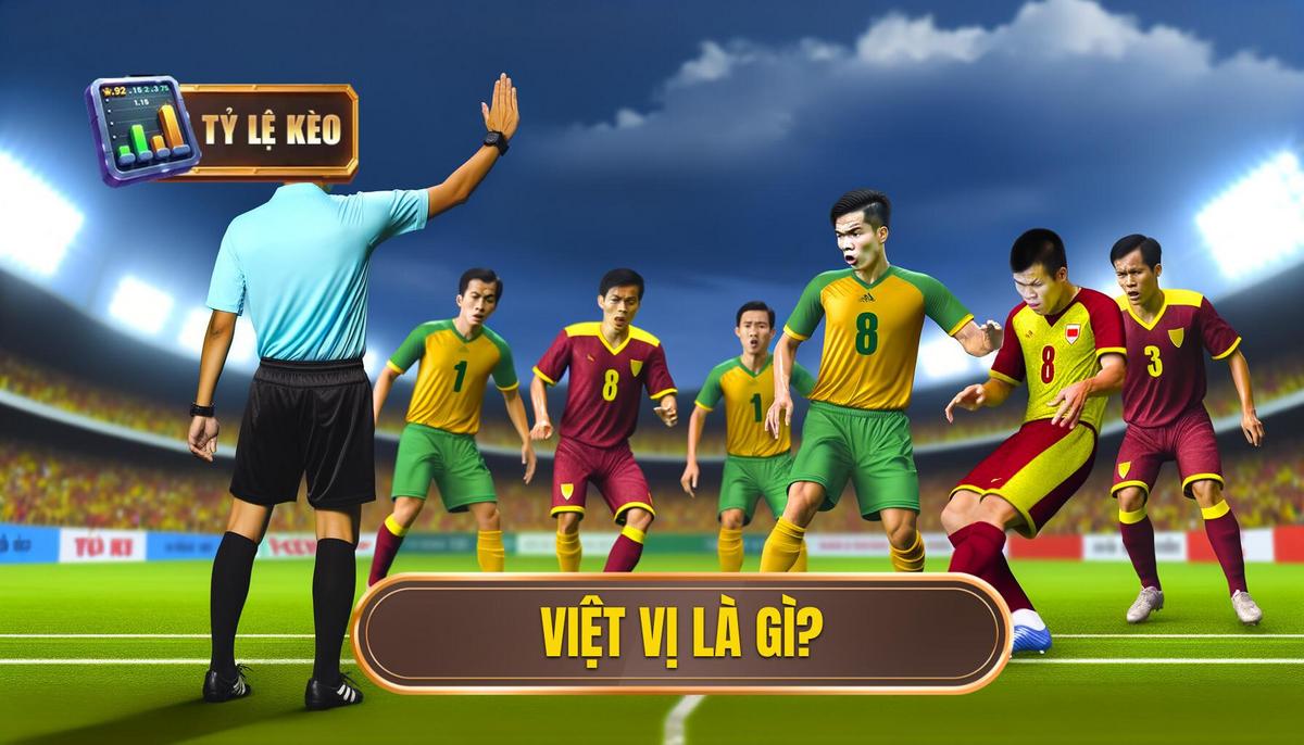 Việt Vị Là Gì? Phân Tích Chuyên Sâu Luật Offside Trong Bóng Đá 1 Định Nghĩa Cơ Bản_ Việt Vị Là Gì_
