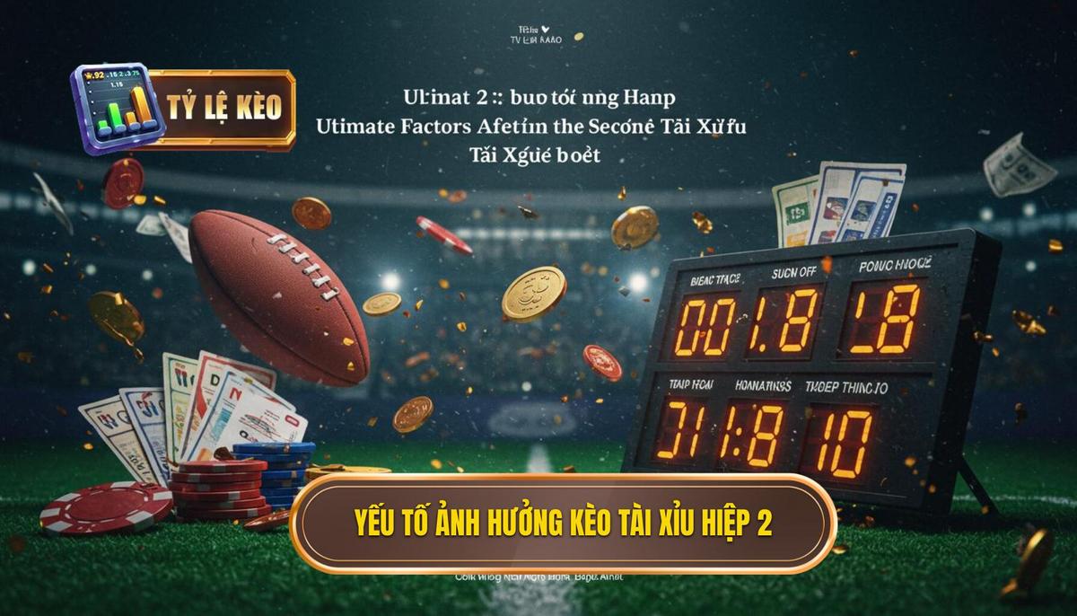 Phân Tích Chuyên Sâu Kèo Tài Xỉu Hiệp 2: Chiến Lược Bách Thắng 2 Phần 2_ Các Yếu Tố Tối Thượng Ảnh Hưởng Đến Kèo tài xỉu hiệp 2