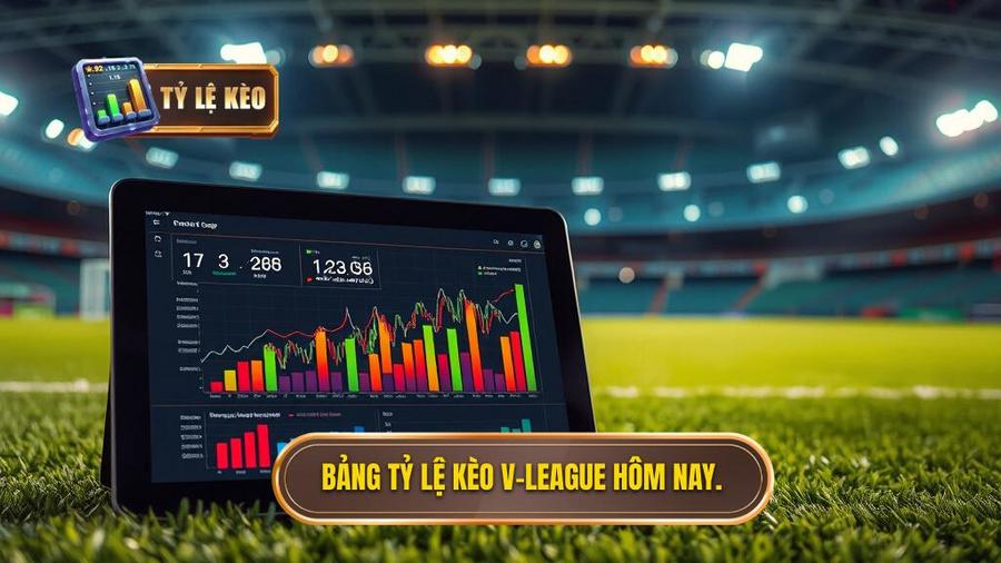 1. Bảng tỷ lệ kèo V-League hôm nay.