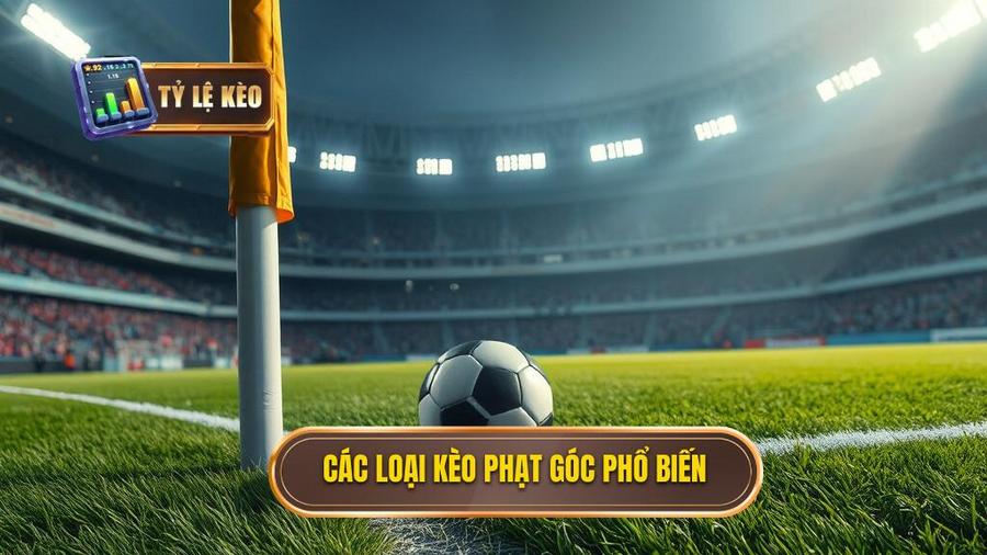Hướng dẫn phân tích kèo phạt góc: Nghệ thuật đọc trận đấu từ chuyên gia 3 Các loại kèo phạt góc phổ biến hiện nay