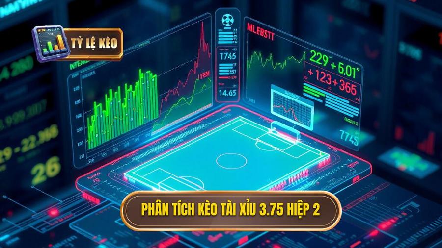 Phân tích đa chiều: Có nên vào tiền Kèo tài xỉu 3.75 hiệp 2?